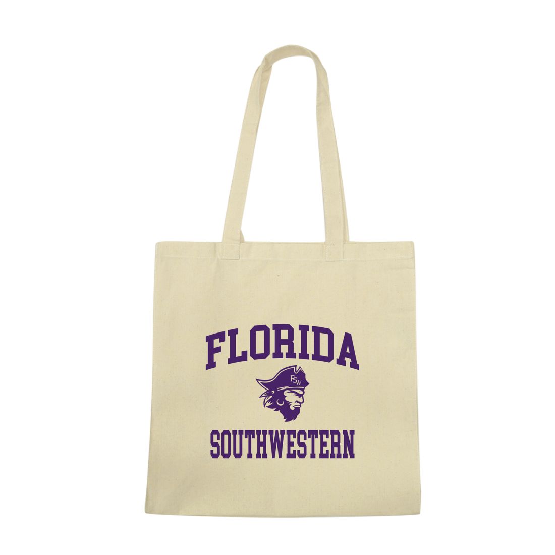 Florida SouthWestern State College Buccaneers Institutional Seal Tote Bag