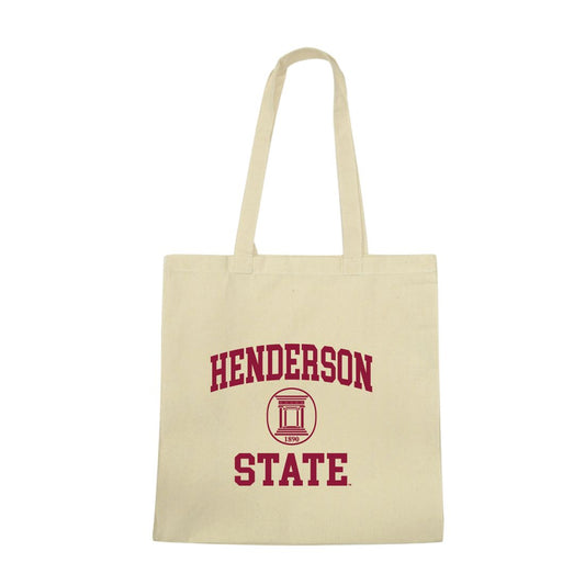 Mouseover Image, Henderson State University Reddies Institutional Seal Tote Bag