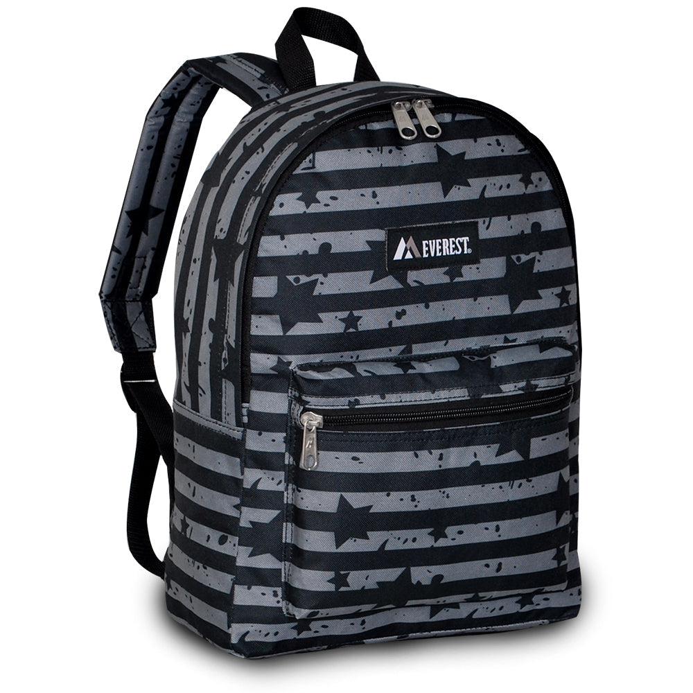 Everest Backpack Book Bag - Back to School Basics - Fun Patterns & Prints-Serve The Flag