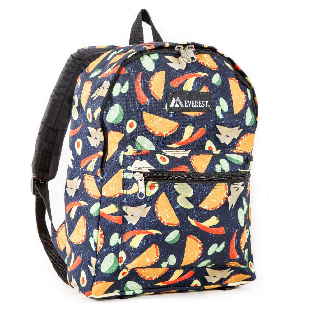 Everest Backpack Book Bag - Back to School Basics - Fun Patterns & Prints-Serve The Flag