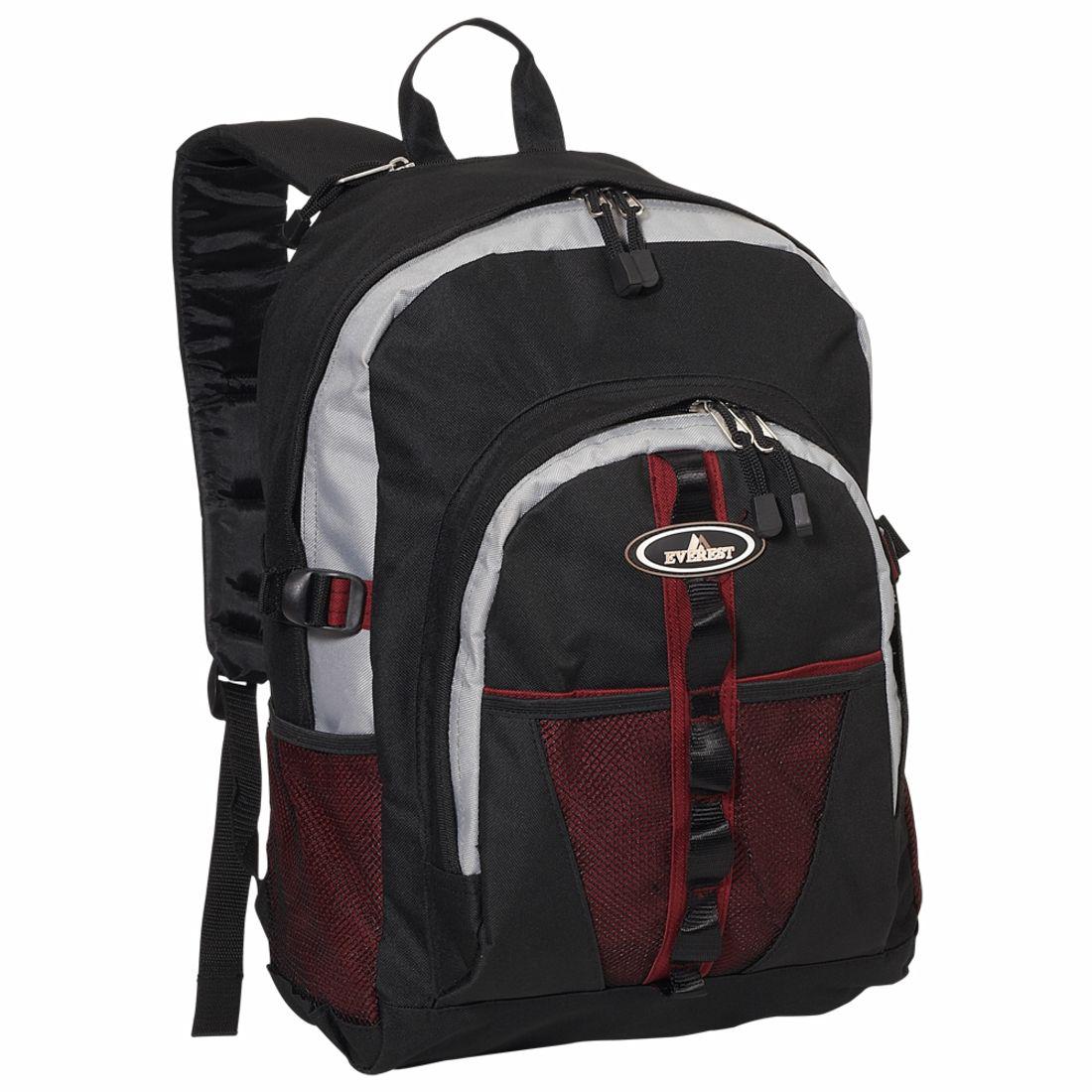 Everest Backpack w/ Dual Mesh Pocket 