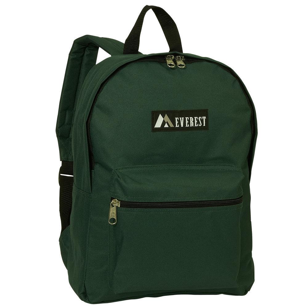 Everest Backpack Book Bag - Back to School Basic Style - Mid-Size-Serve The Flag