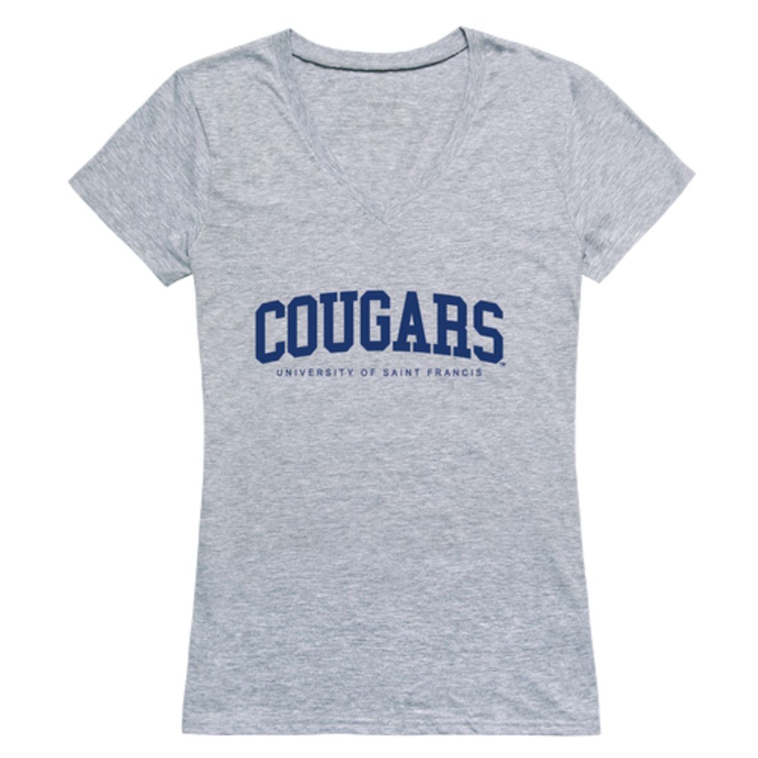University of Saint Francis Cougars Womens Game Day T-Shirt Tee