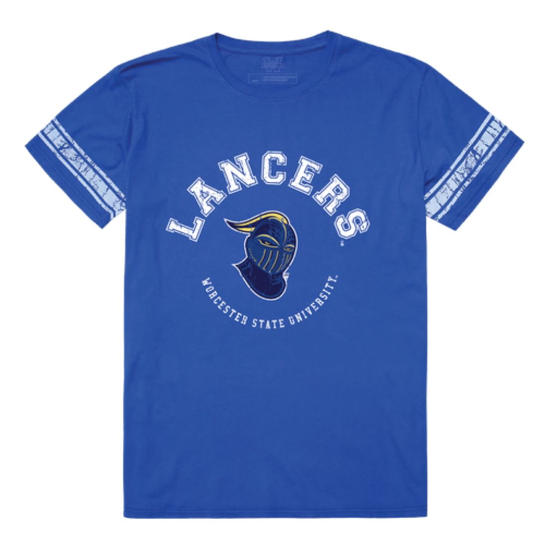 Worcester State University Lancers Football T-Shirt Tee