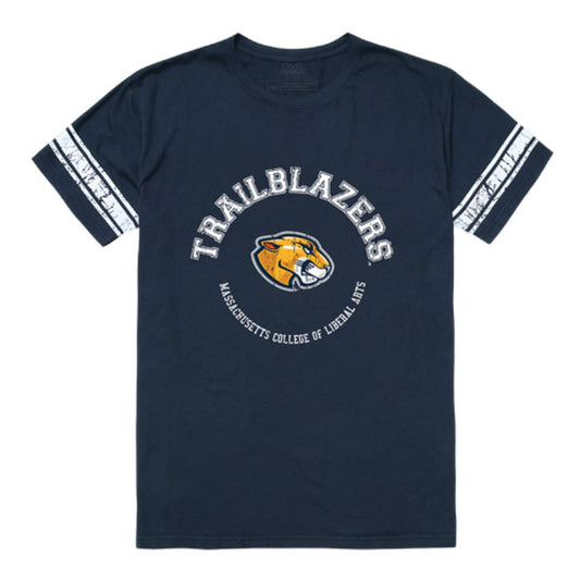 Massachusetts College of Liberal Arts Trailblazers Football T-Shirt Tee
