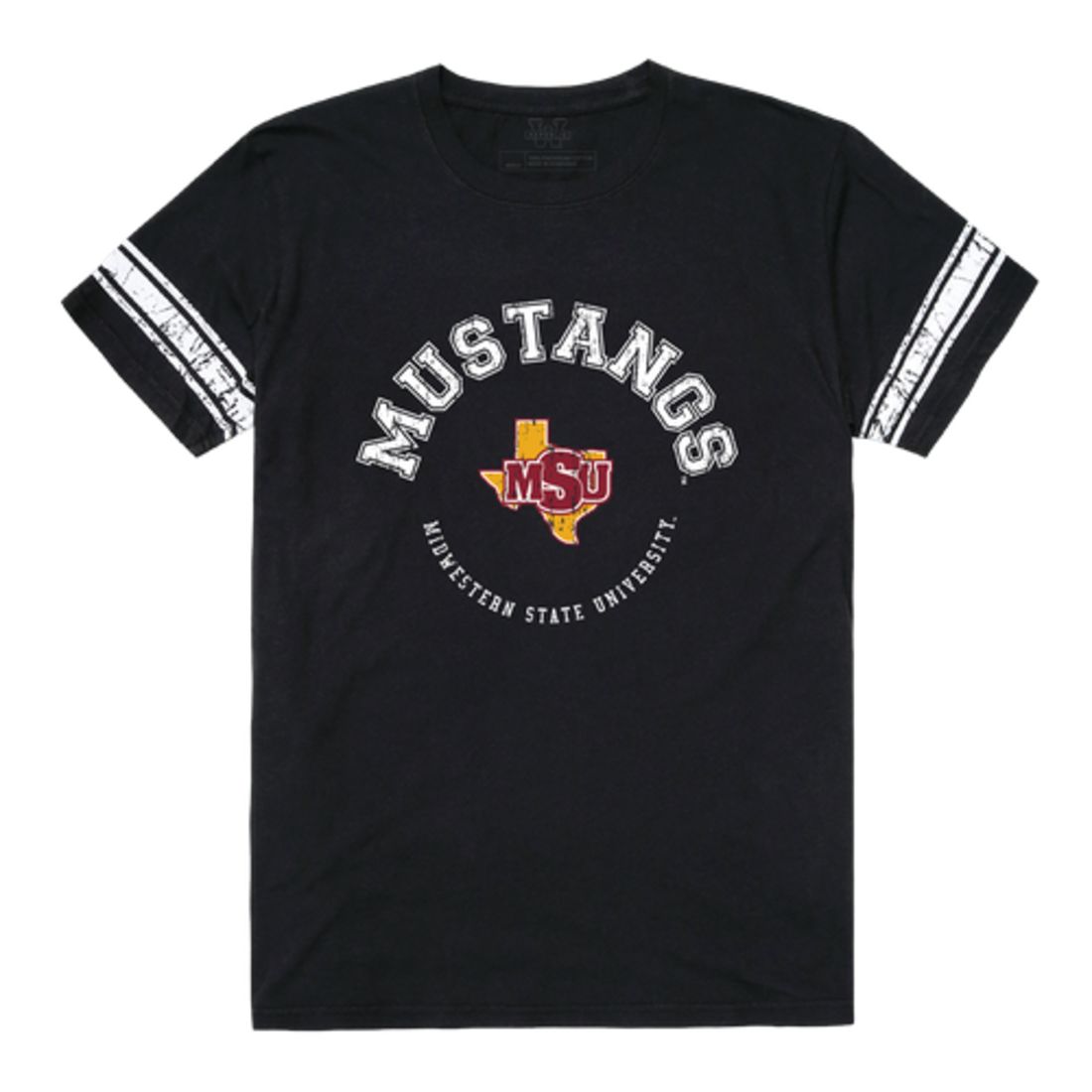 Midwestern State University Mustangs Football T-Shirt Tee