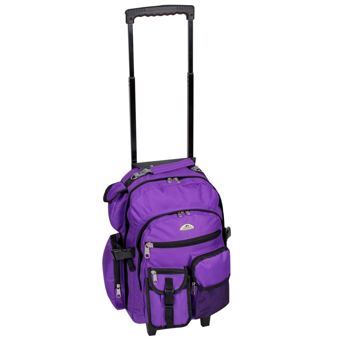 Everest Deluxe Wheeled Backpack Dark Purple Adult Unisex Size One Size