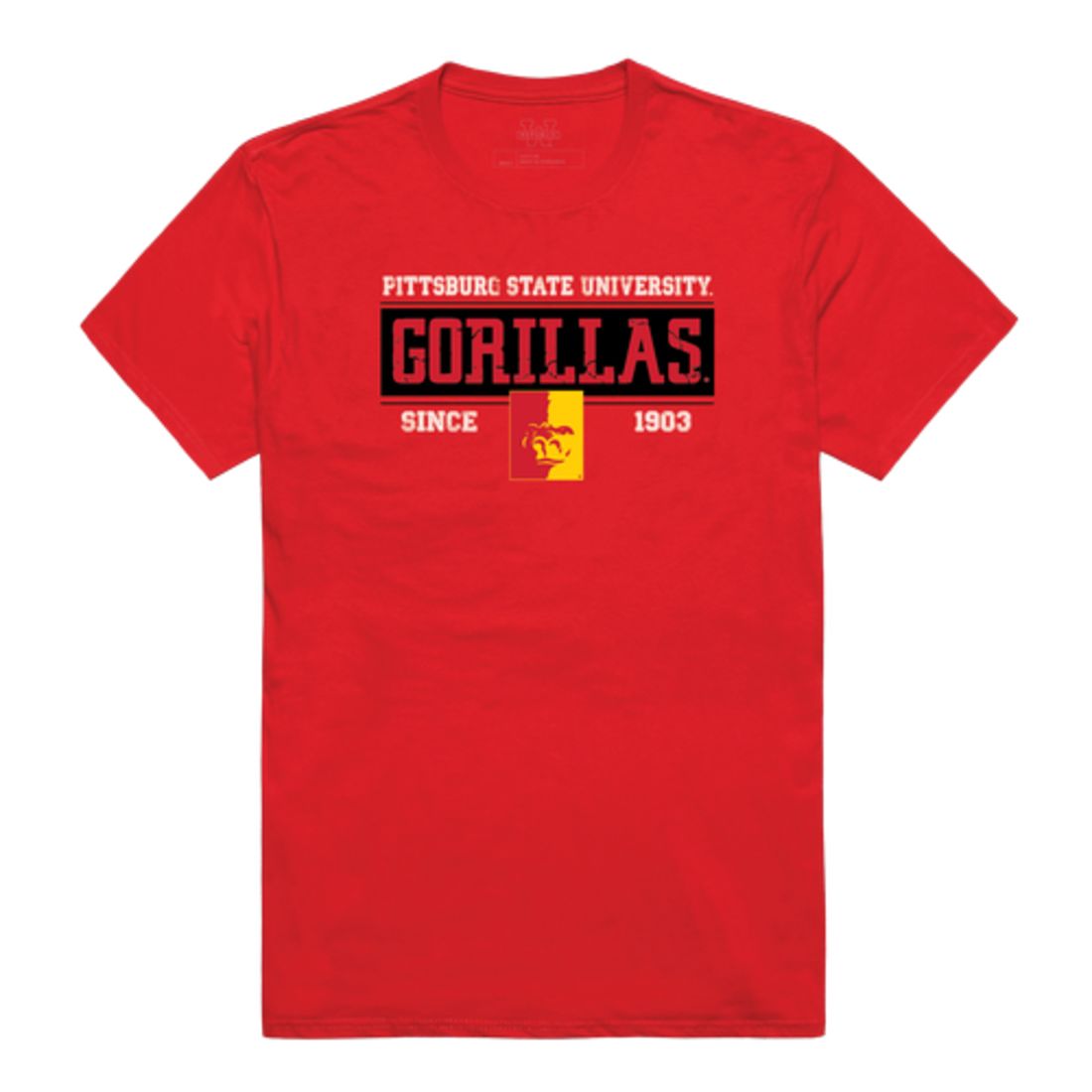 Pittsburg St Gorillas Established T-Shirt