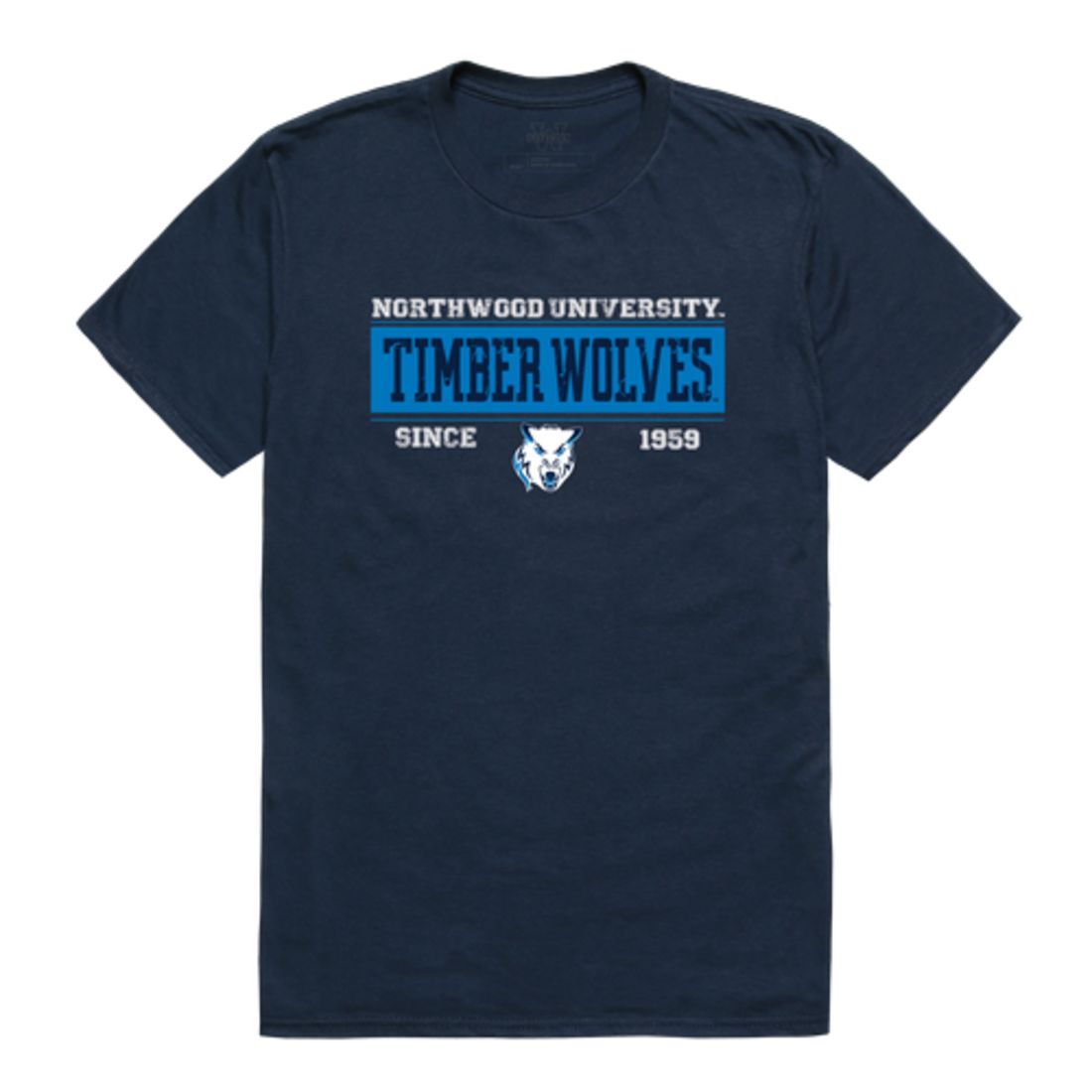 Northwood University Timberwolves Established T-Shirt Tee