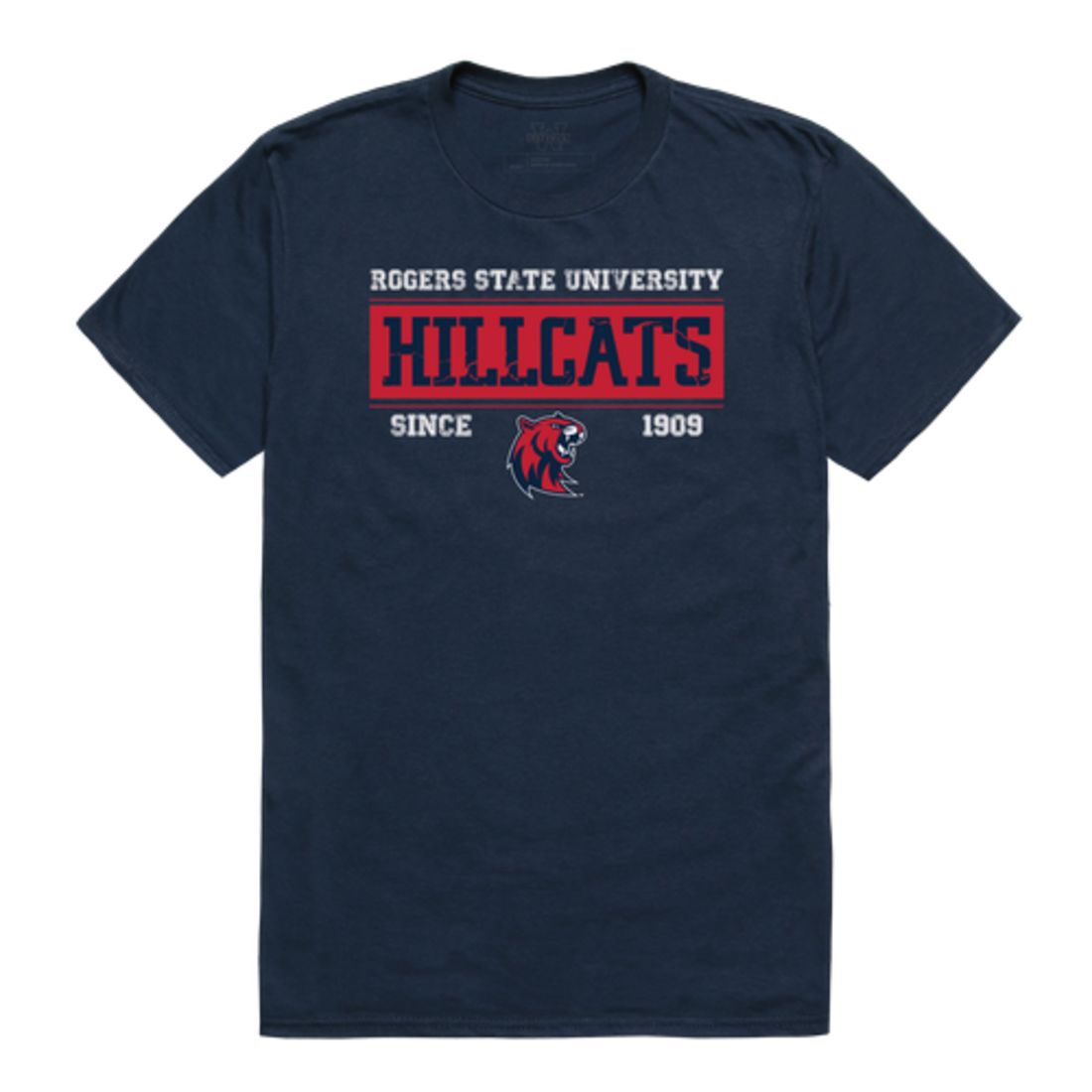 Rogers State University Hillcats Established T-Shirt Tee