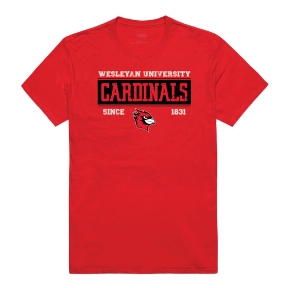Wesleyan University Cardinals Established T-Shirt