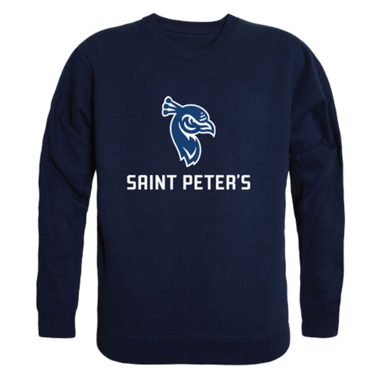 Saint-Peter's-University-Peacocks-Collegiate-Fleece-Crewneck-Pullover-Sweatshirt