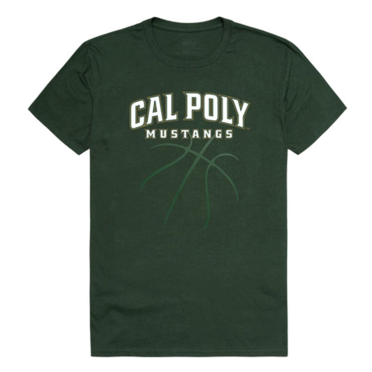 Cal Poly California Polytechnic State University San Luis Obispo Mustangs Basketball T-Shirt