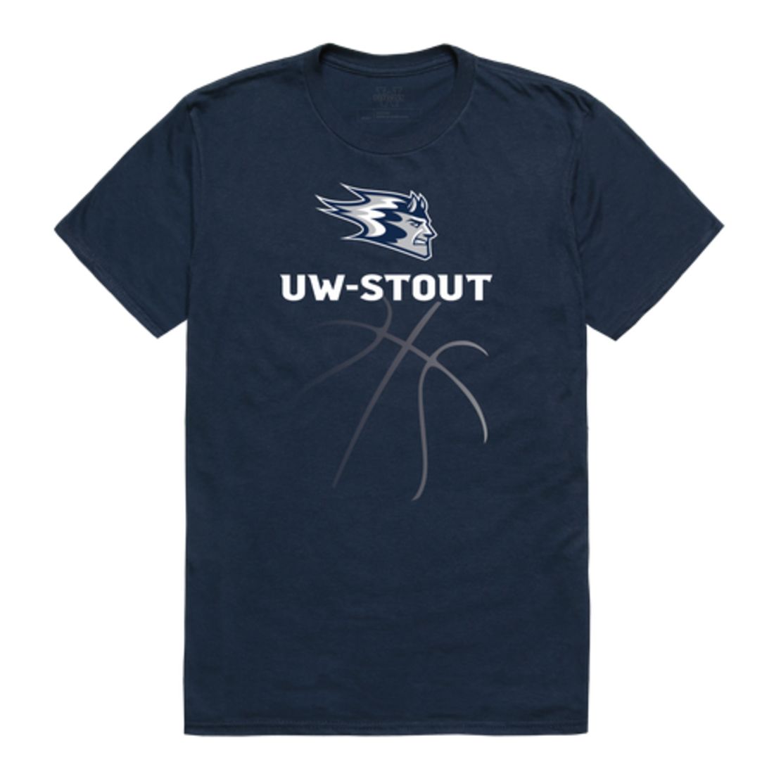 Wisconsin Stout Blue Devils Basketball T-Shirt