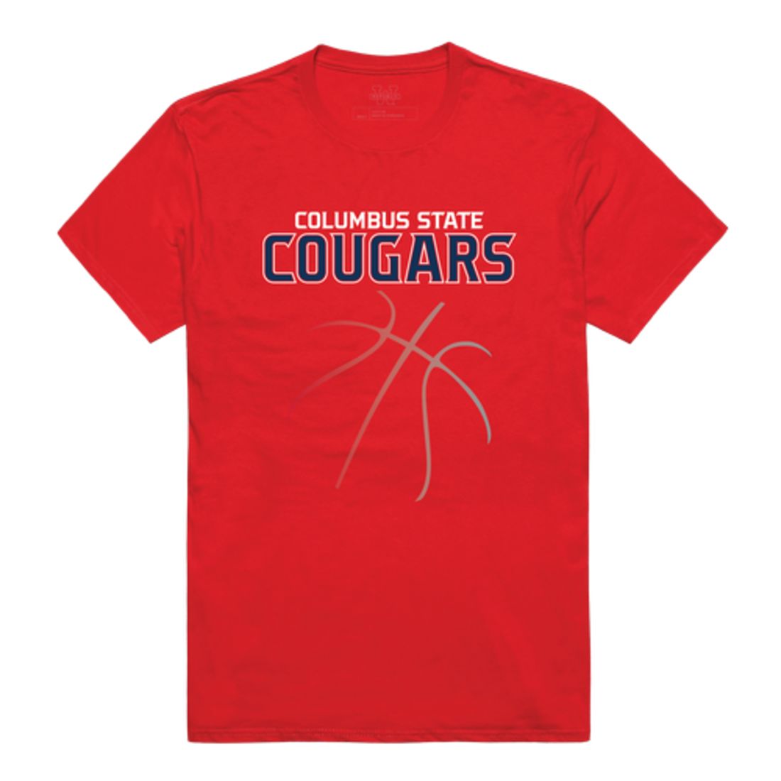 Columbus State University Cougars BasketBall T-Shirt Tee