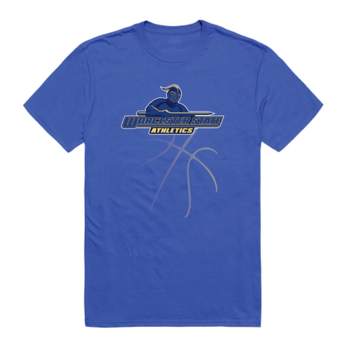 Worcester State University Lancers Basketball T-Shirt Tee