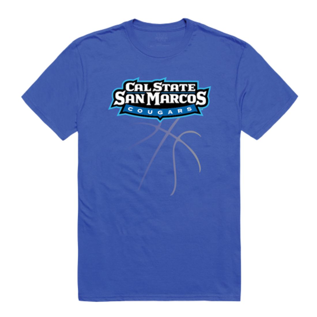 California State University San Marcos Cougars Basketball T-Shirt Tee