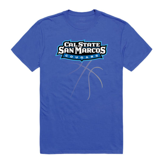 California State University San Marcos Cougars Basketball T-Shirt Tee