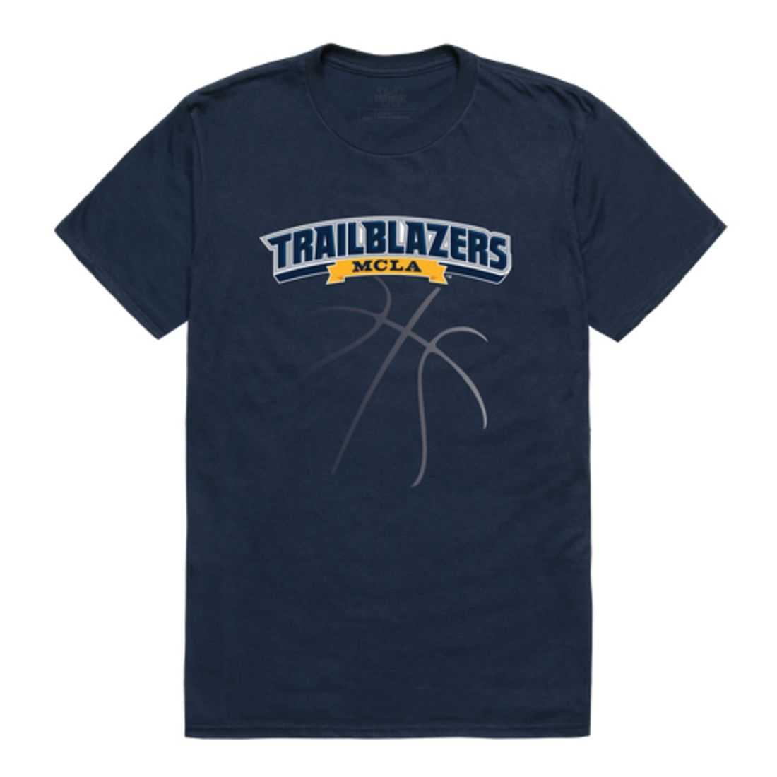 Massachusetts College of Liberal Arts Trailblazers Basketball T-Shirt Tee