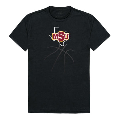 Midwestern State University Mustangs Basketball T-Shirt Tee
