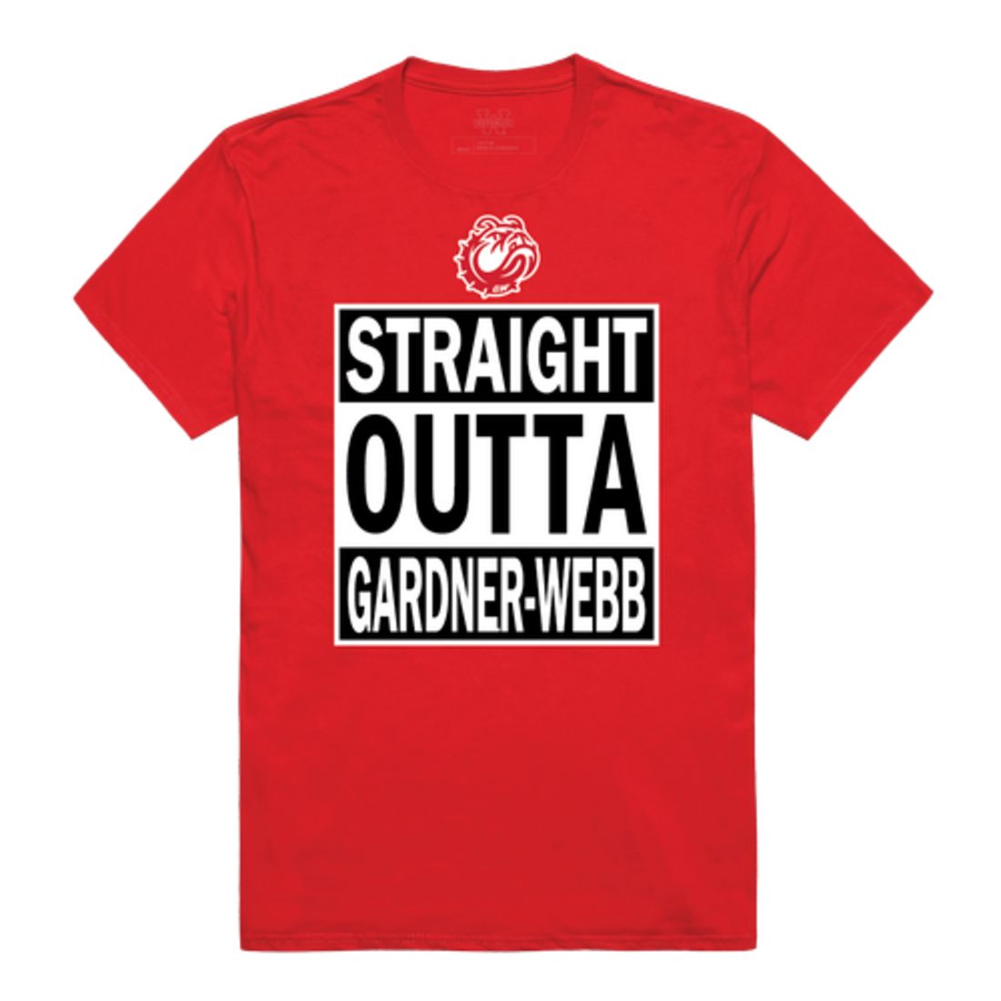 Gardner Webb Runnin' Bulldogs Straight Outta T-Shirt