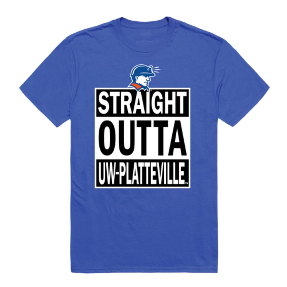 Wisconsin Platt Pioneers Straight Outta T-Shirt