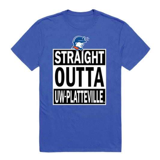 Wisconsin Platt Pioneers Straight Outta T-Shirt