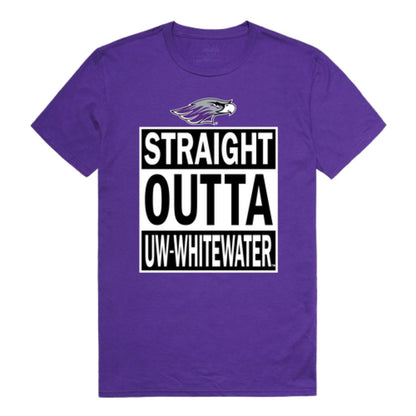 Wiscon Whitewater Warhawks Straight Outta T-Shirt