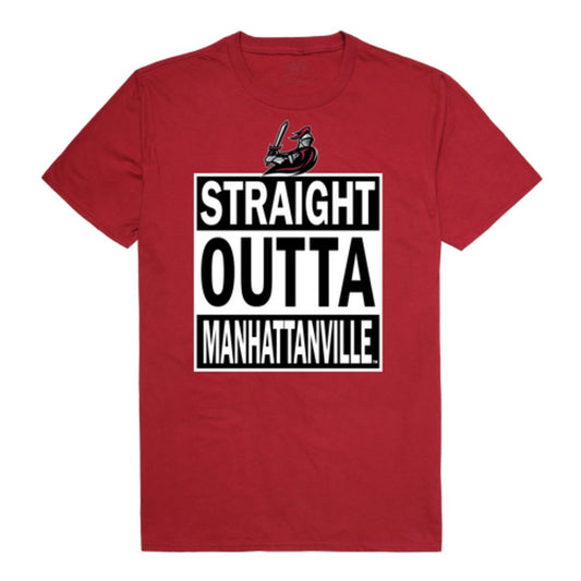Straight Outta Manhattanville College Valiants T-Shirt Tee