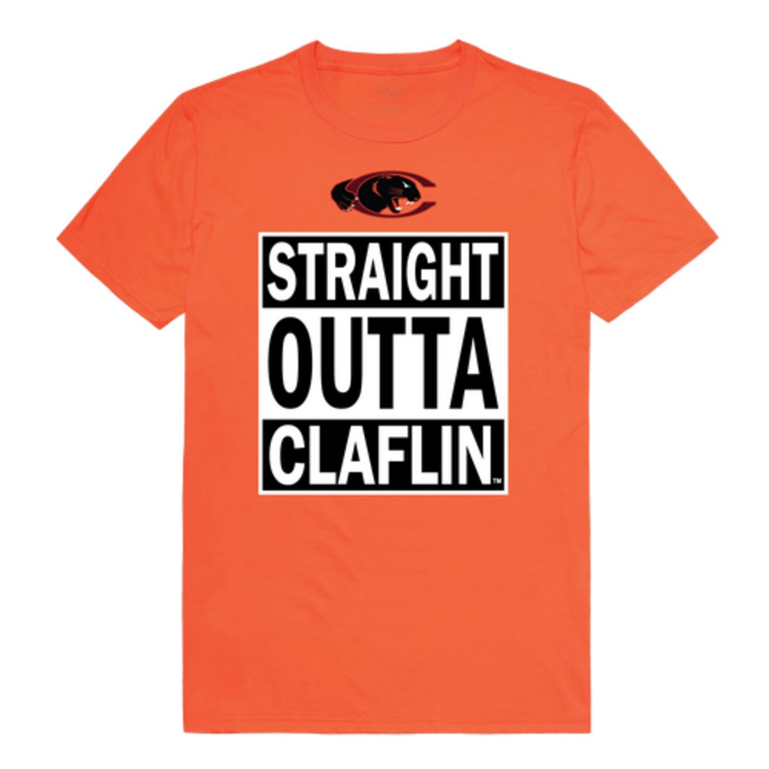 Straight Outta Claflin University Panthers T-Shirt Tee