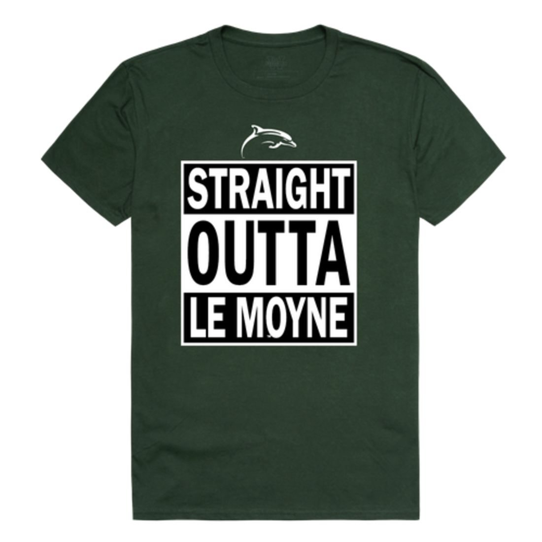 Straight Outta Le Moyne College Dolphins T-Shirt Tee