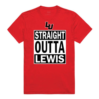 Lewis University Flyers Straight Outta T-Shirt