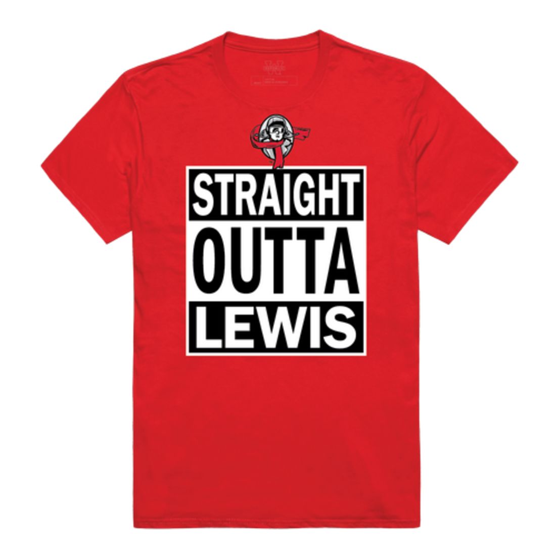 Straight Outta Lewis University Flyers T-Shirt Tee