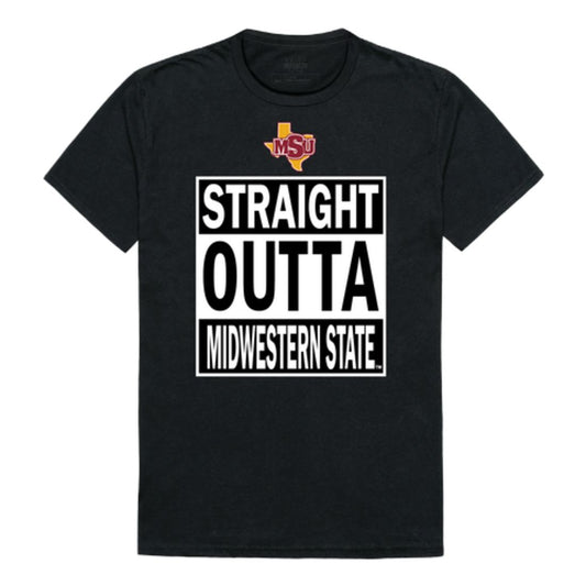 Straight Outta Midwestern State University Mustangs T-Shirt Tee