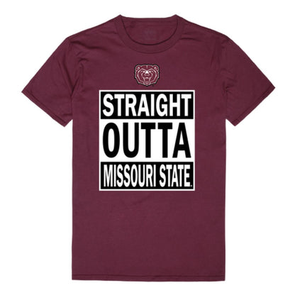 Straight Outta Missouri State University Bears T-Shirt Tee