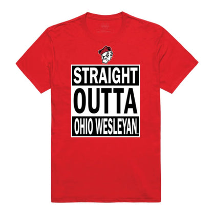 Straight Outta Ohio Wesleyan University Bishops T-Shirt Tee
