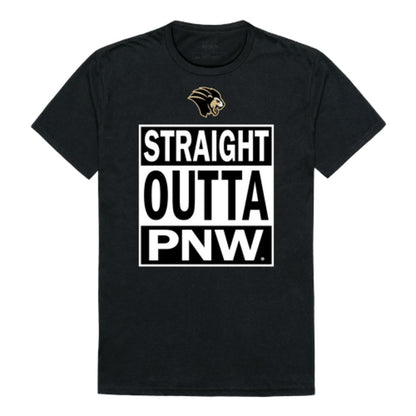Straight Outta Purdue University Northwest Lion T-Shirt Tee