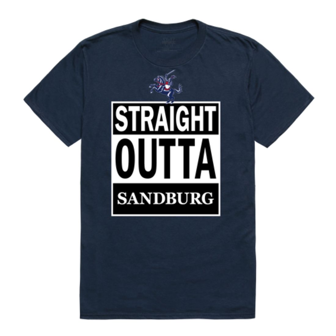 Carl Sandburg College Chargers Straight Outta T-Shirt