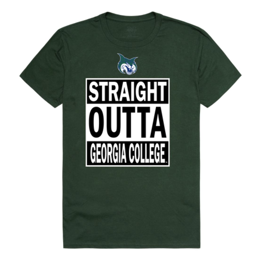 Straight Outta Georgia College and State University Bobcats T-Shirt Tee