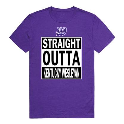 Straight Outta Kentucky Wesleyan College Panthers T-Shirt Tee