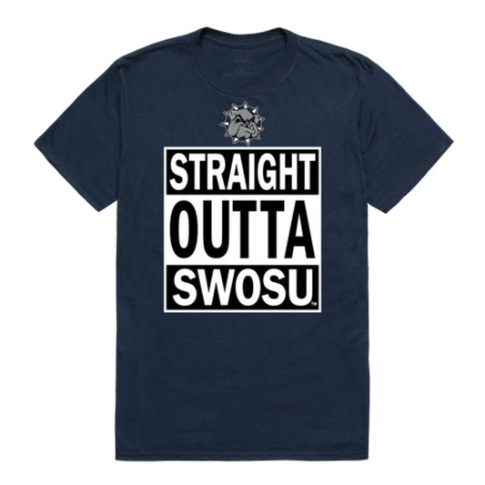 Southwestern Oklahoma State University Bulldogs Straight Outta T-Shirt