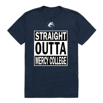 Mercy College Mavericks Straight Outta T-Shirt