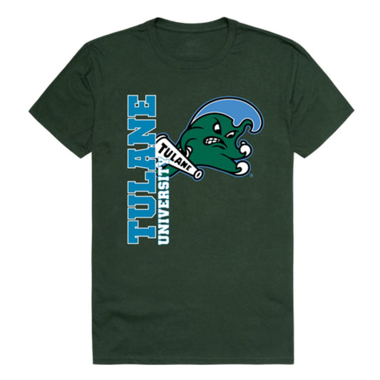 Tulane University Green Waves Ghost College T-Shirt