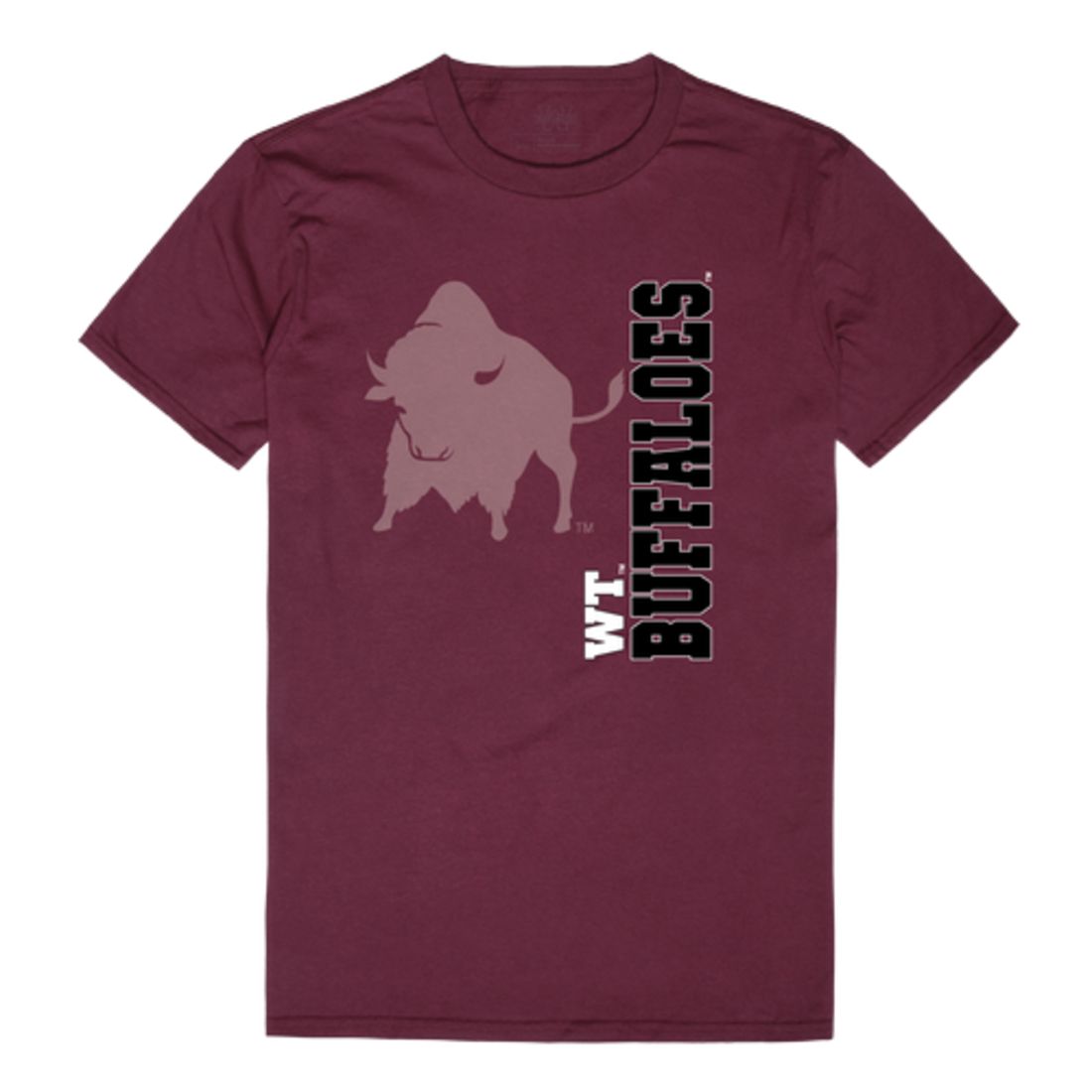 West Texas A&M Buffaloes Ghost College T-Shirt