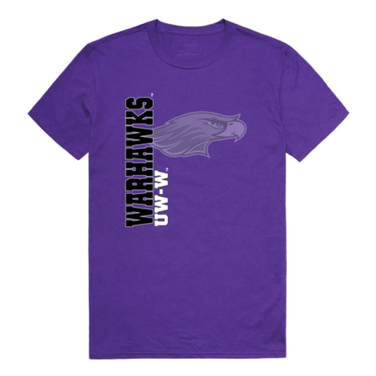 Wiscon Whitewater Warhawks Ghost College T-Shirt