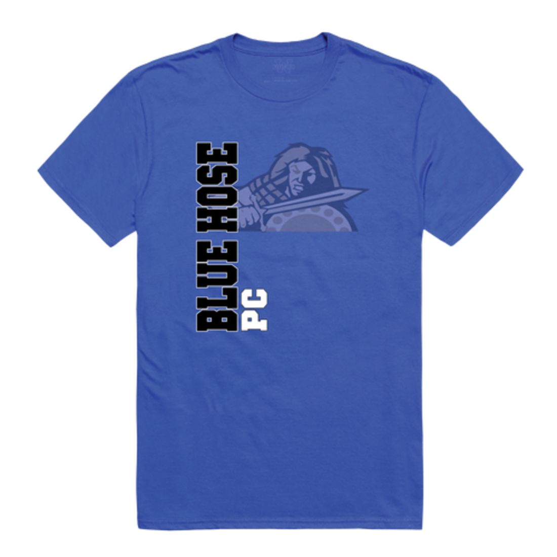 Presbyterian College Blue Hose Ghost T-Shirt Tee