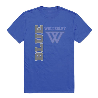 Wellesley College Blue Ghost T-Shirt Tee