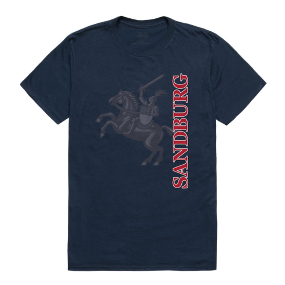 Carl Sandburg College Chargers Ghost College T-Shirt