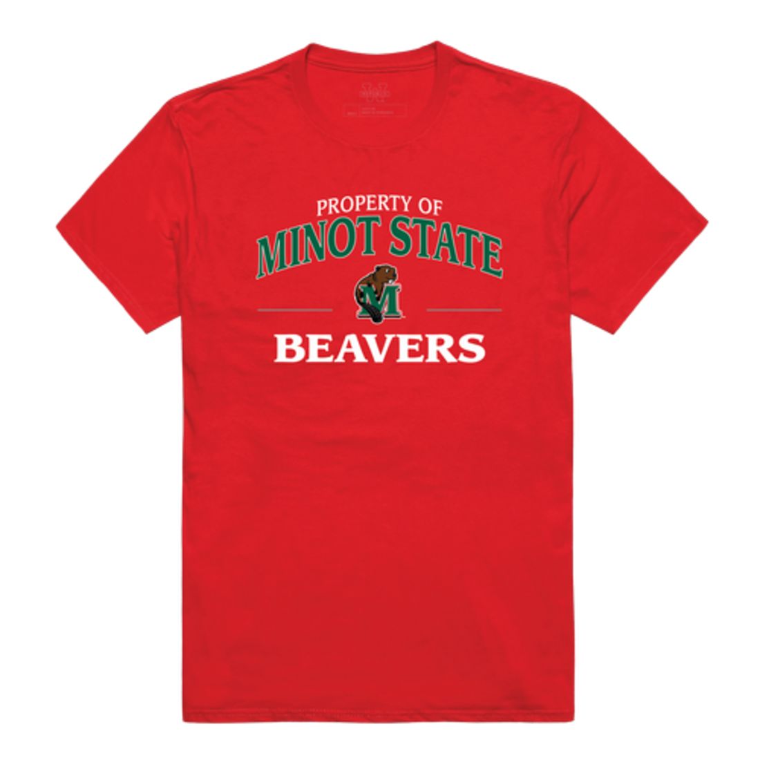 Minot State University Beavers Property T-Shirt Tee