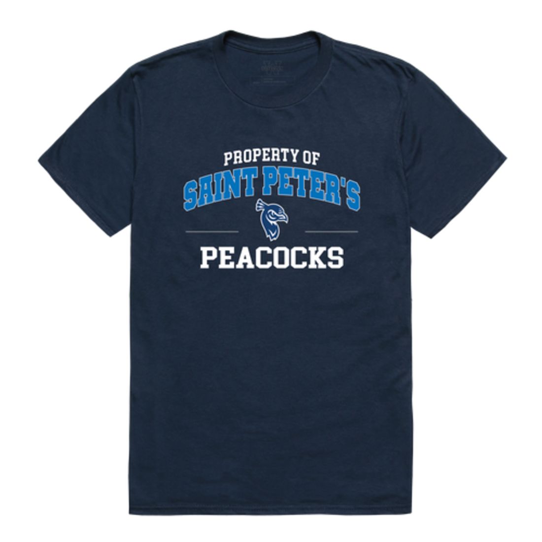 Saint Peter's University Peacocks Property T-Shirt Tee